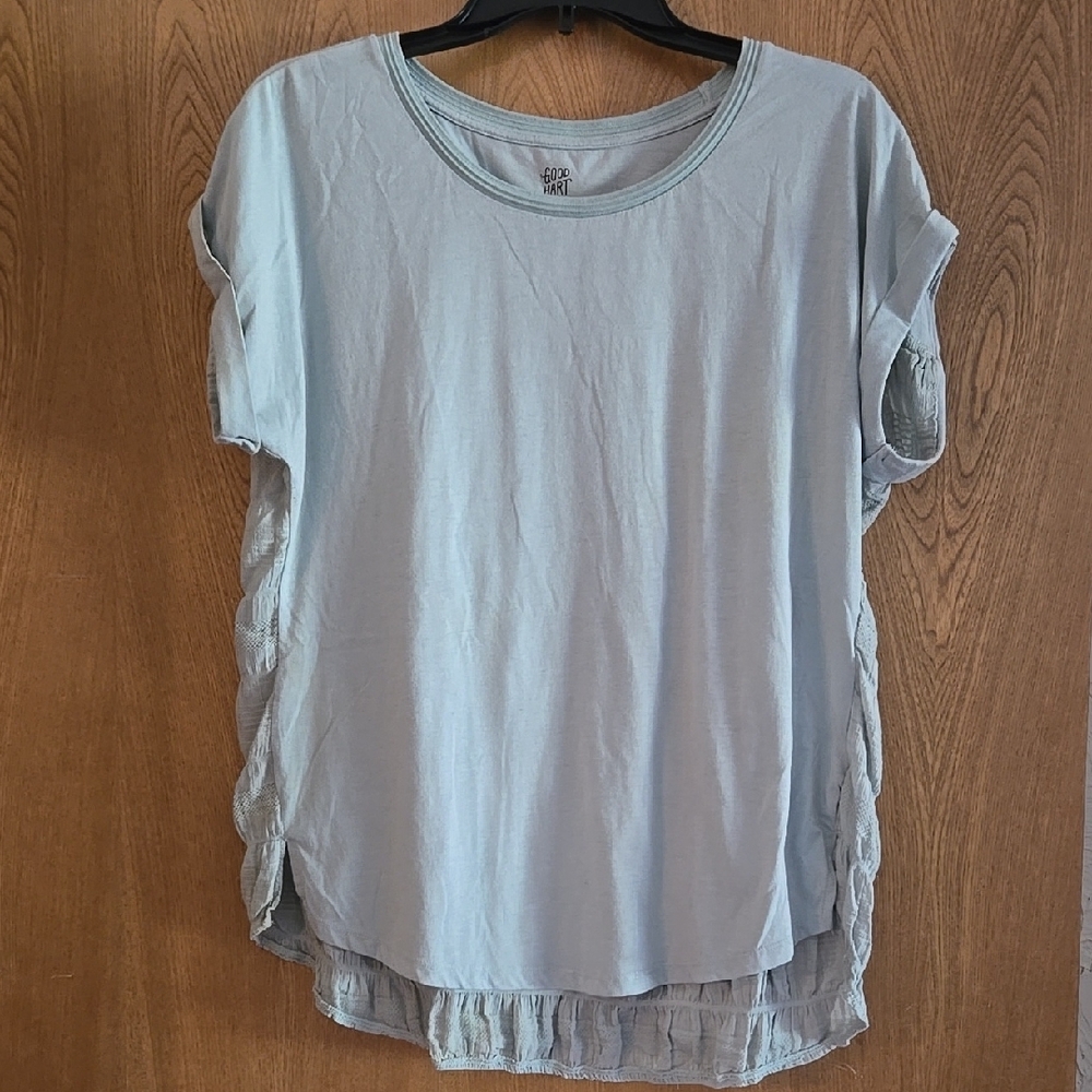 Women's Light Blue Top
